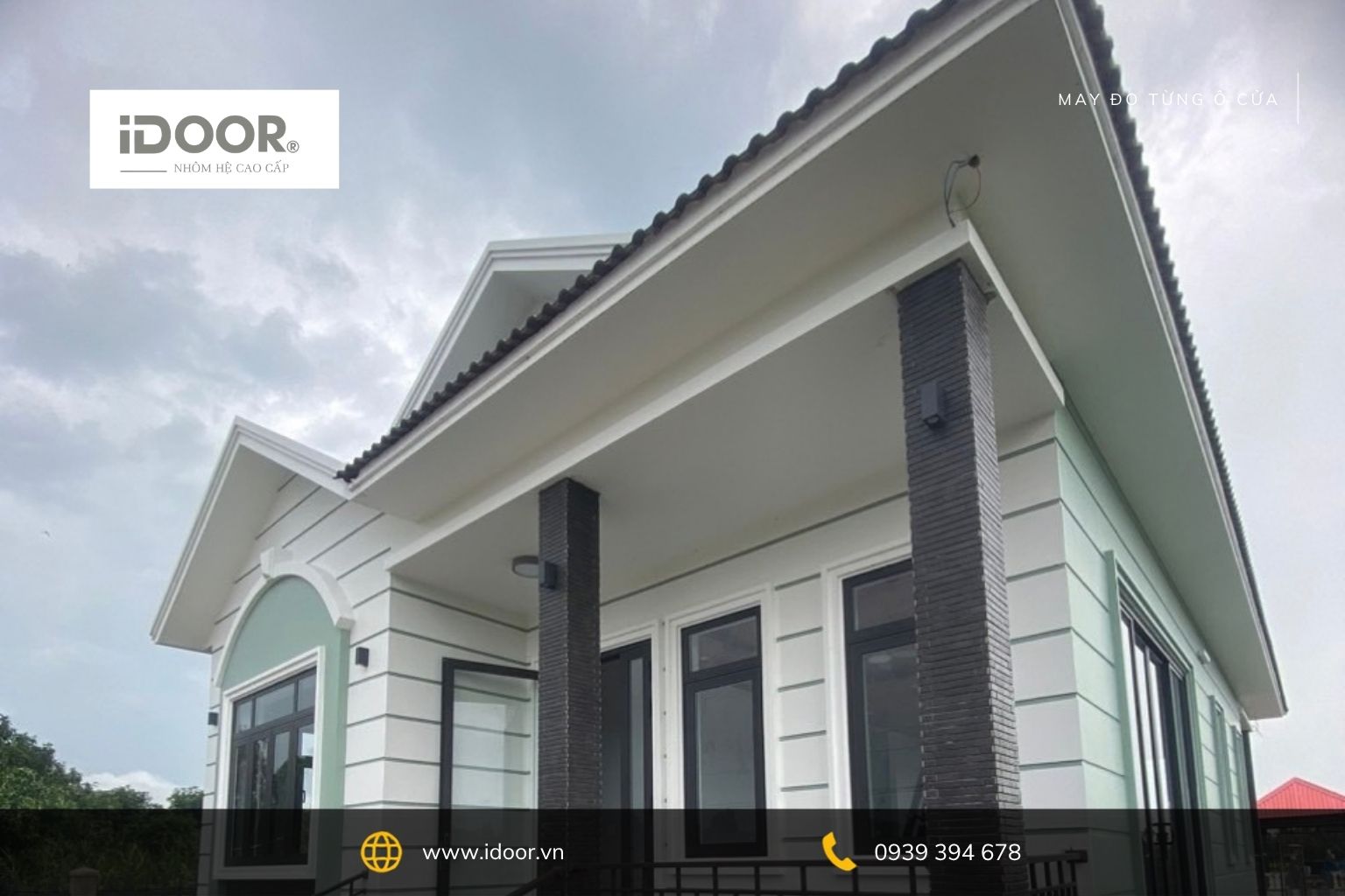 iDOOR thi công cửa trọn gói từ khảo sát, sản xuất đến vận chuyển và lắp đặt hoàn thiện.