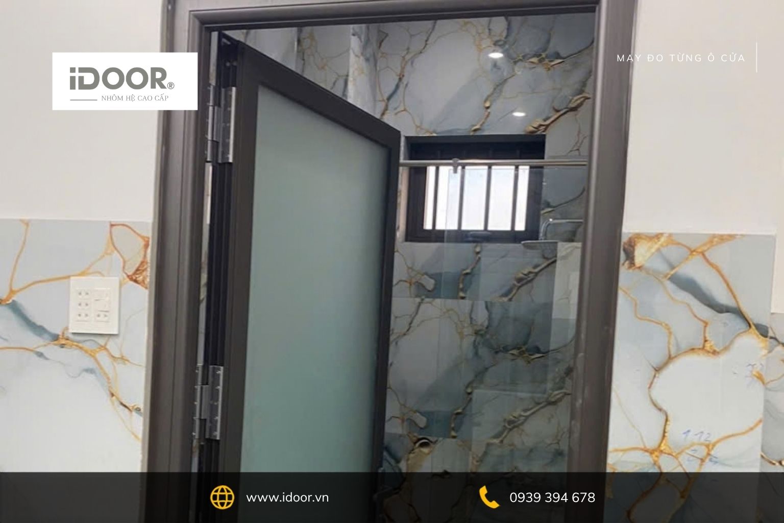 iDOOR bàn giao hệ cửa nhôm Xingfa sau khi thi công hoàn thiện